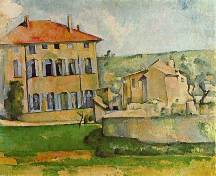 Paul Cezanne Jas de Bouffan china oil painting image